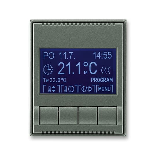 termostat programovatelný TIME 3292E-A10301 34 antracitová